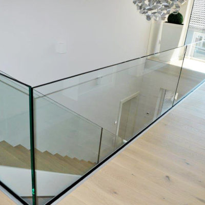 Treppen Gelaender Handlauf Glas 0248