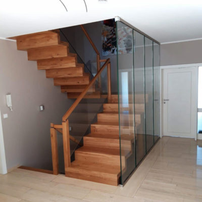 Treppenbau Leisen Luxembourg Saarland Faltwerktreppe